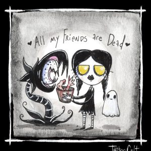 T-shirt unisexe Tattoo Cult Elsa Goth Cult T-shirt unisexe Tattoo Cult Elsa Goth Cult