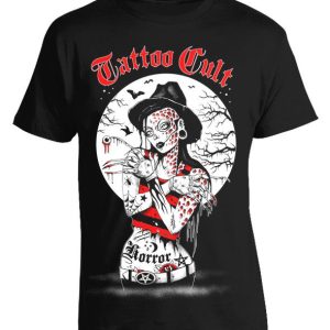 T-shirt unisexe Tattoo Cult Horror Cult T-shirt unisexe Tattoo Cult Horror Cult