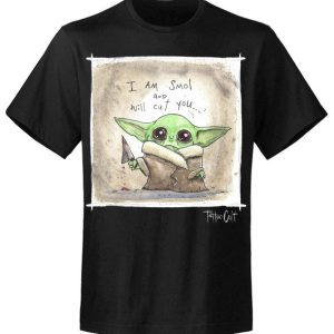 T-shirt unisexe Tattoo Cult I Am Smol And Will Cut You T-shirt unisexe Tattoo Cult I Am Smol And Will Cut You