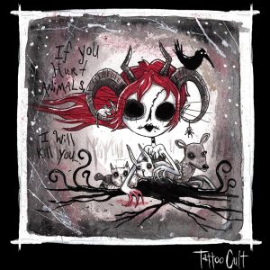 T-shirt unisexe Tattoo Cult  If You Hurt Animals i Will Kill You T-shirt unisexe Tattoo Cult  If You Hurt Animals i Will Kill You