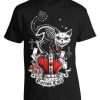 T-shirt unisexe Tattoo Cult Killer Cat Cult