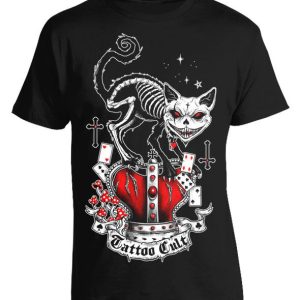 T-shirt unisexe Tattoo Cult Killer Cat Cult T-shirt unisexe Tattoo Cult Killer Cat Cult