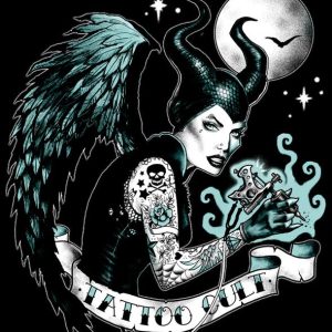 T-shirt unisexe Tattoo Cult Maleficult T-shirt unisexe Tattoo Cult Maleficult