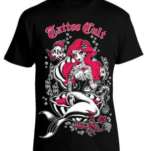T-shirt unisexe Tattoo Cult Mermaid Cult T-shirt unisexe Tattoo Cult Mermaid Cult