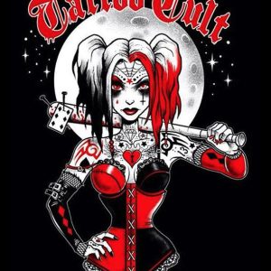 T-shirt unisexe Tattoo Cult Miss Harley Cult T-shirt unisexe Tattoo Cult Miss Harley Cult