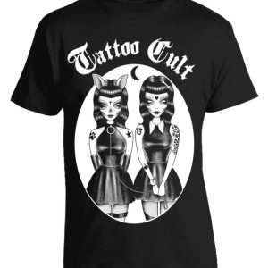 T-shirt unisexe Tattoo Cult Miss Kittie Cult T-shirt unisexe Tattoo Cult Miss Kittie Cult