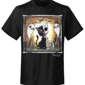 T-shirt unisexe Tattoo Cult Skeleton Cat Cult T-shirt unisexe Tattoo Cult Skeleton Cat Cult