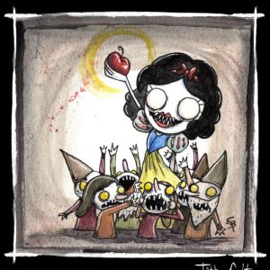 T-shirt unisexe Tattoo Cult Snow White Cult