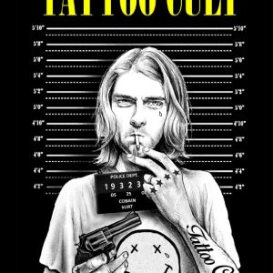 T-shirt unisexe Tattoo Cult Tattoo Kurt Yellow