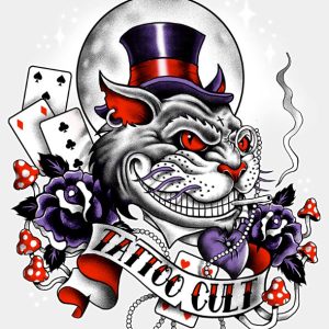 T-shirt unisexe Tattoo Cult The Cheshire Cult