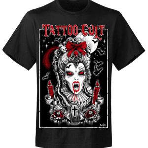 T-shirt unisexe Tattoo Cult Vamp Queen Cult T-shirt unisexe Tattoo Cult Vamp Queen Cult