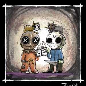 T-shirt unisexe Tattoo Cult the killer brothers Cult