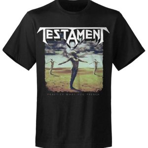 T-shirt unisexe  Testament Practice what you preach T-shirt unisexe  Testament Practice what you preach