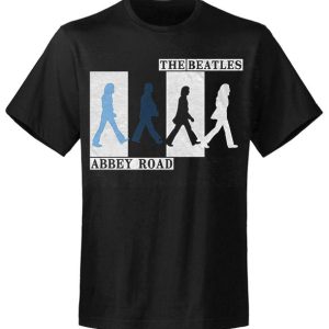 T-shirt unisexe The Beatles Colours Crossing