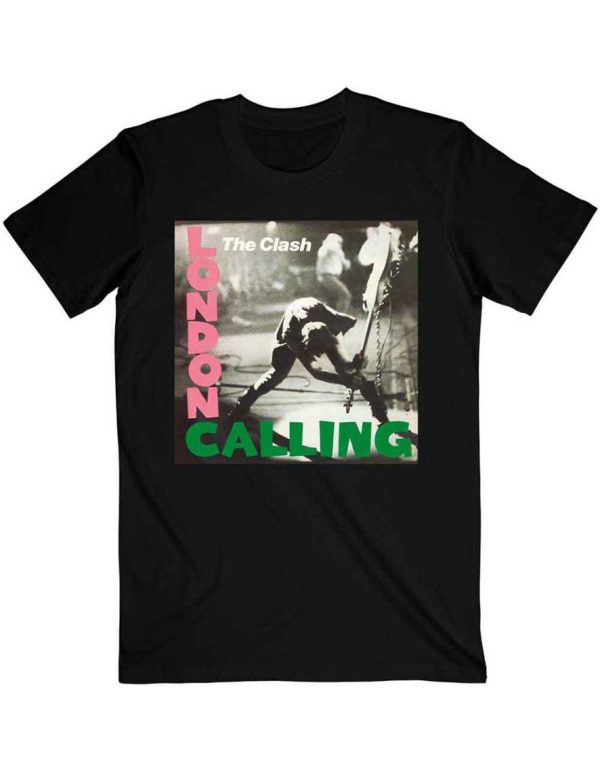 T-shirt unisexe The Clash London Calling