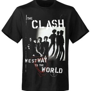 T-shirt unisexe  The Clash Westway To The World T-shirt unisexe  The Clash Westway To The World