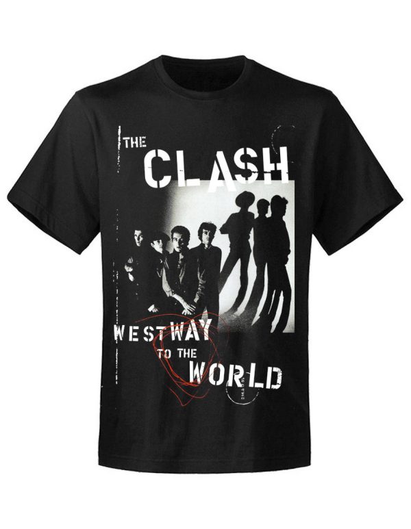 T-shirt unisexe  The Clash Westway To The World