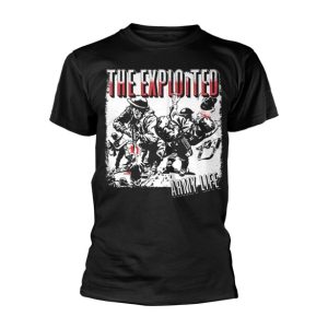 T-shirt unisexe The Exploited Army Life Black T-shirt unisexe The Exploited Army Life Black