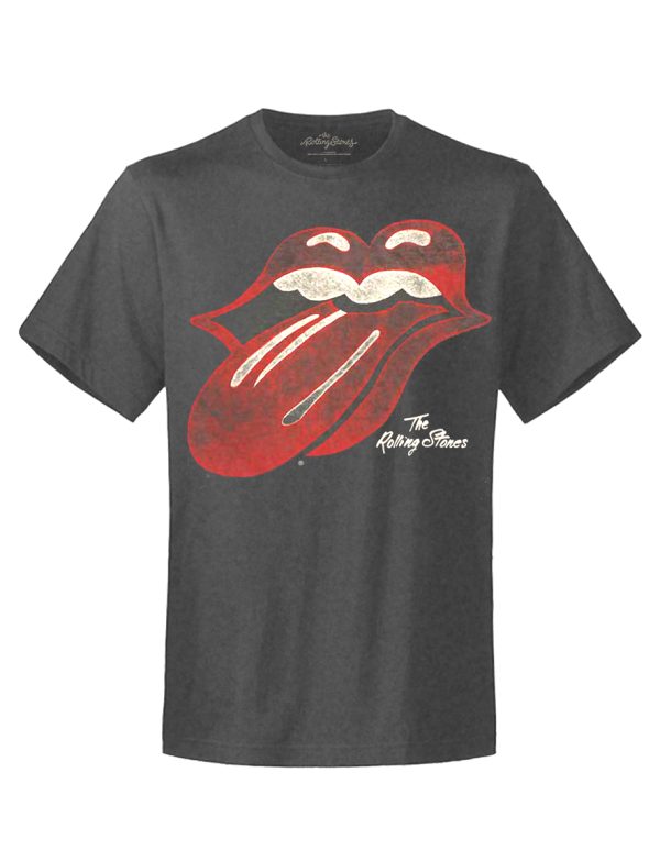 T-shirt unisexe  The Rolling Stones Vintage Tongue Logo RSTS60MC03