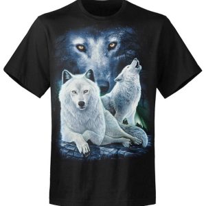 T-shirt unisexe Three Wolves T-shirt unisexe Three Wolves