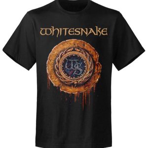 T-shirt unisexe  Whitesnake 1987 Logo T-shirt unisexe  Whitesnake 1987 Logo