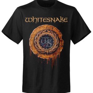 T-shirt unisexe  Whitesnake 1987 Logo T-shirt unisexe  Whitesnake 1987 Logo