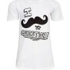 T-shirt unisexe goodie two sleeves moustache you