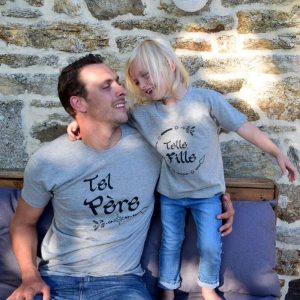 Tee shirt FAMILLE GRIS 3