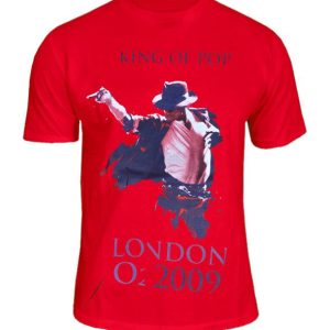 Tee-shirt Michael Jackson King of Pop London 2009 Tee-shirt Michael Jackson King of Pop London 2009