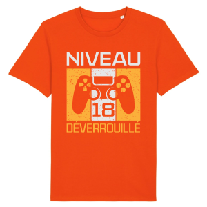 Tee-shirt anniversaire 18 ans pour gamer 2 Tee shirt anniversaire 18 ans pour gamer 3