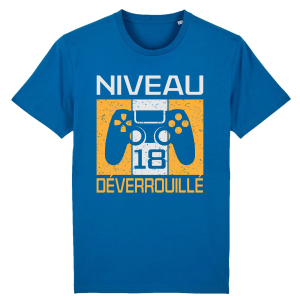 Tee-shirt anniversaire 18 ans pour gamer 3 Tee shirt anniversaire 18 ans pour gamer 4