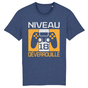 Tee-shirt anniversaire 18 ans pour gamer 6 Tee shirt anniversaire 18 ans pour gamer 7