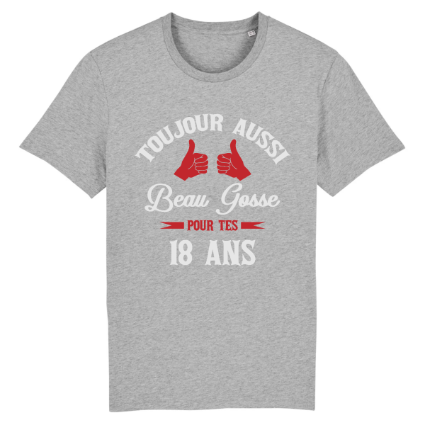 Tee-shirt beau gosse 18 ans