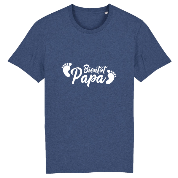 Tee-shirt bientot PAPA, idee cadeau futur papa