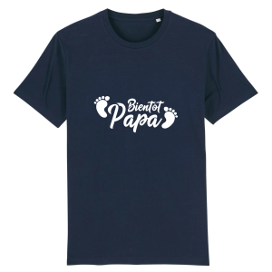 Tee-shirt bientot PAPA, idee cadeau futur papa 3 Tee shirt bientot PAPA idee cadeau futur papa 4