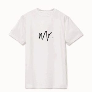 Tee shirt couple MR & MRS Tee shirt couple MR & MRS