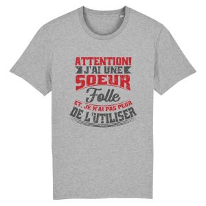 Tee shirt frere et soeur drole 3