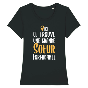 Tee-shirt grande soeur formidable Tee-shirt grande soeur formidable