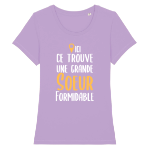 Tee-shirt grande soeur formidable 5 Tee shirt grande soeur formidable 6