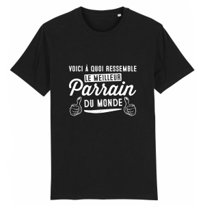 Tee-shirt meilleur parrain du monde Tee-shirt meilleur parrain du monde