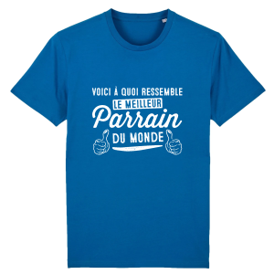 Tee shirt meilleur parrain du monde 4