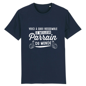 Tee shirt meilleur parrain du monde 8