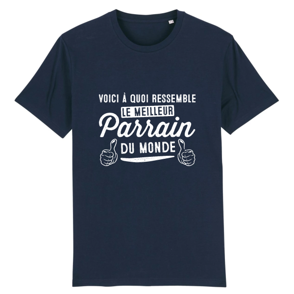 Tee-shirt meilleur parrain du monde