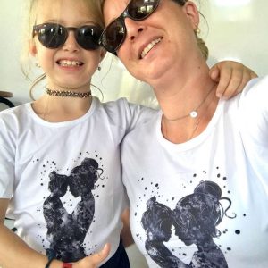 Tee shirt mere fille ANGE 3