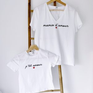 Tee-shirt que jt’aime d’amour Tee-shirt que jt’aime d’amour