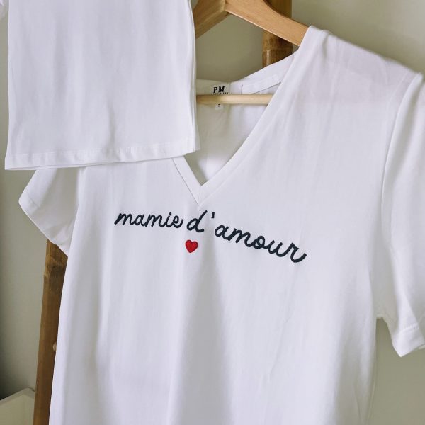 Tee-shirt que jt’aime d’amour