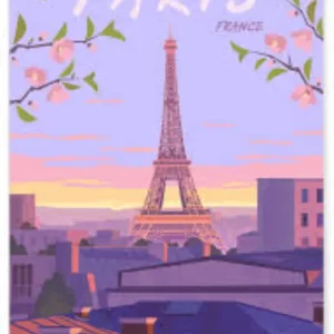 Affiche ville Paris 4 Affiche ville Paris 4