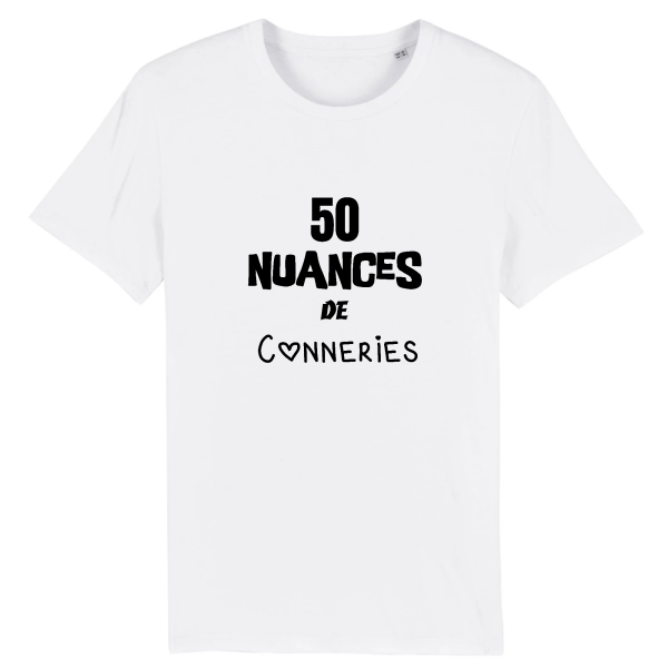 t-shirt 50 nuances de conneries