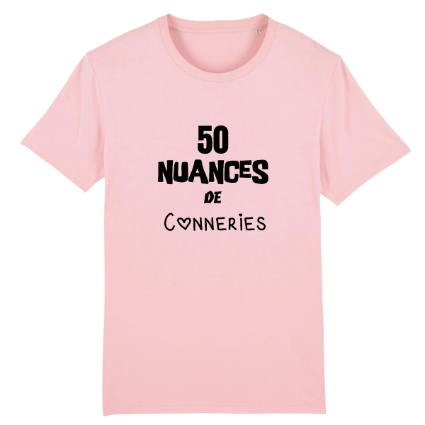 t-shirt 50 nuances de conneries