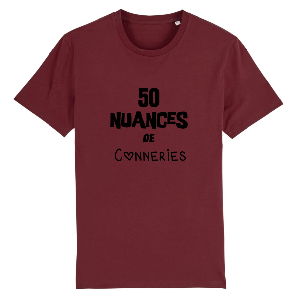 t-shirt 50 nuances de conneries